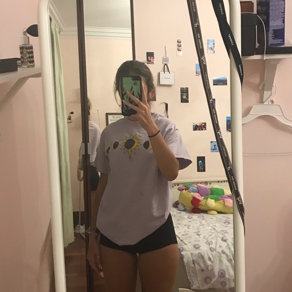 Purple urban top (water drop is from ironing - Picture 4 of 5